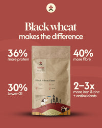 Black Wheat Whole Grains (Kala Gehun)
