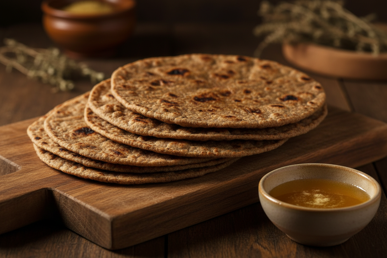 Black Wheat Roti