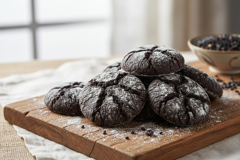 Black Wheat Cookies