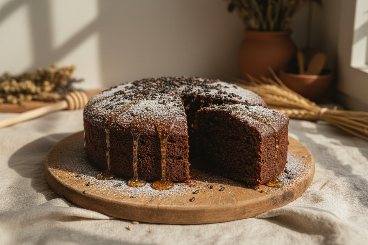 Black Wheat Cake