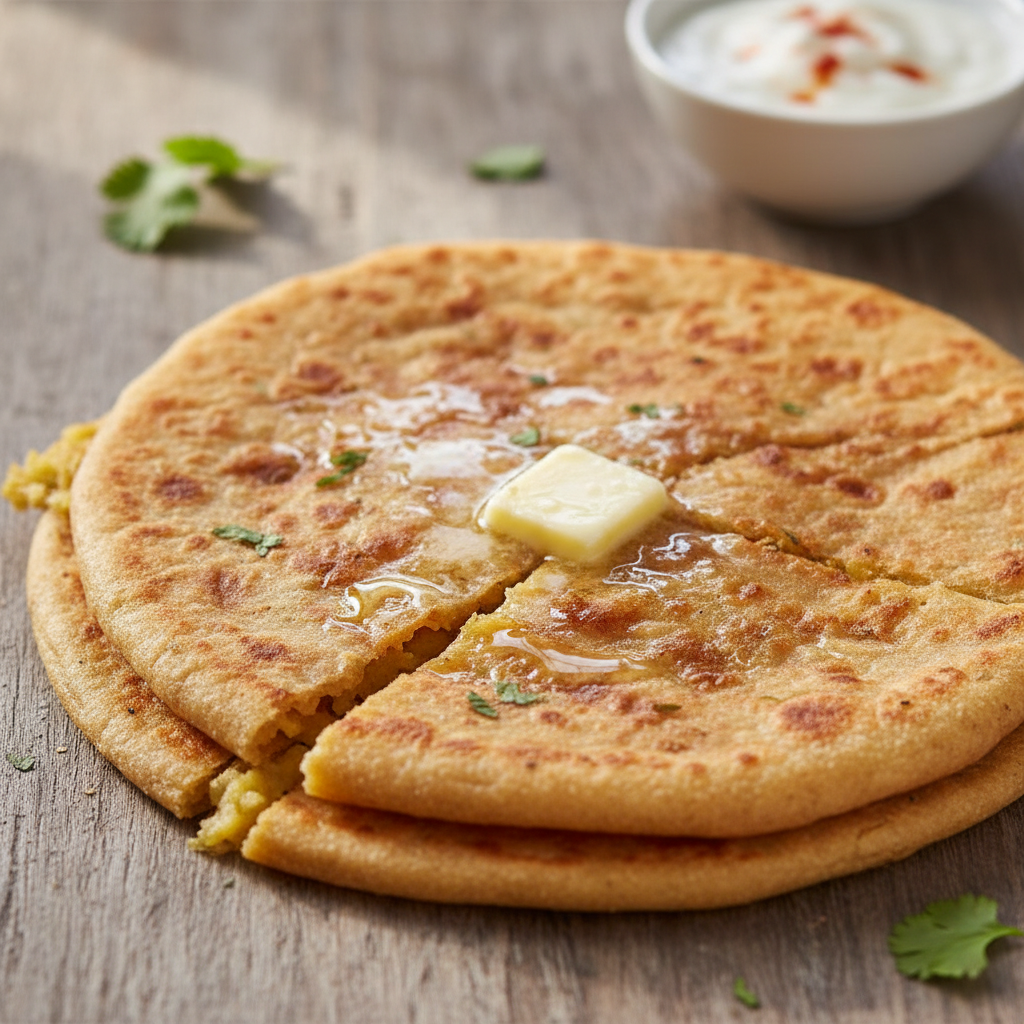 Stuffed Aloo Paratha
